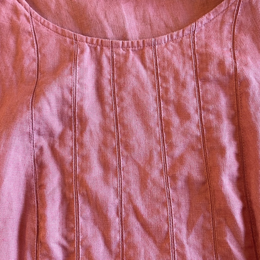 J. Jill Rose Linen Dress - Picture 9 of 10